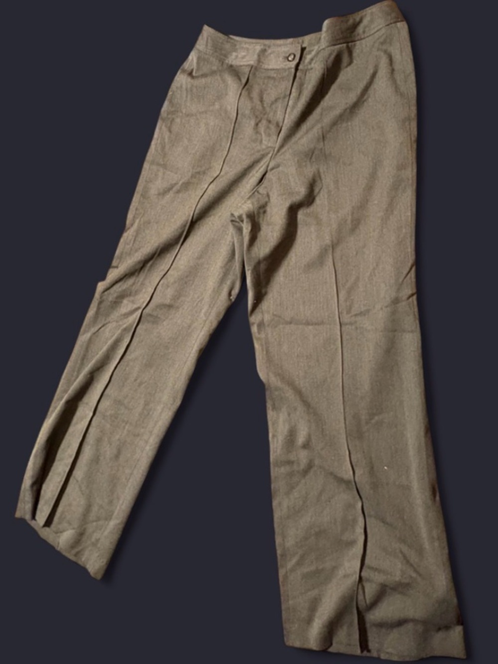 Men's Tailored Dress Pants in Olive